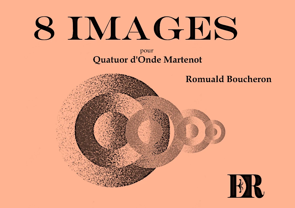 Couverture de la partition "8 Images" éditée aux Éditions Romulus.