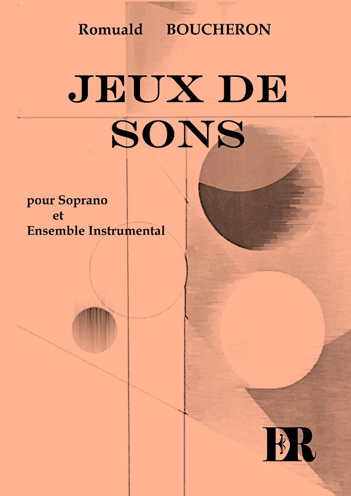 Couverture de la partition "Jeux de sons" éditée aux Éditions Romulus.