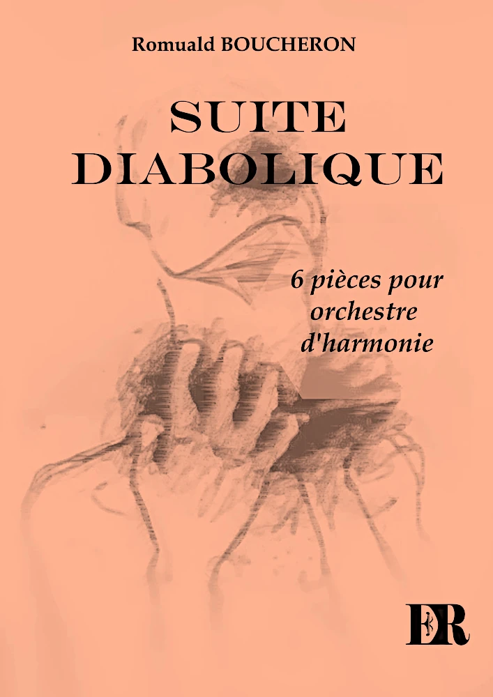 Couverture de la partition "Suite Diabolique" éditée aux Éditions Romulus.