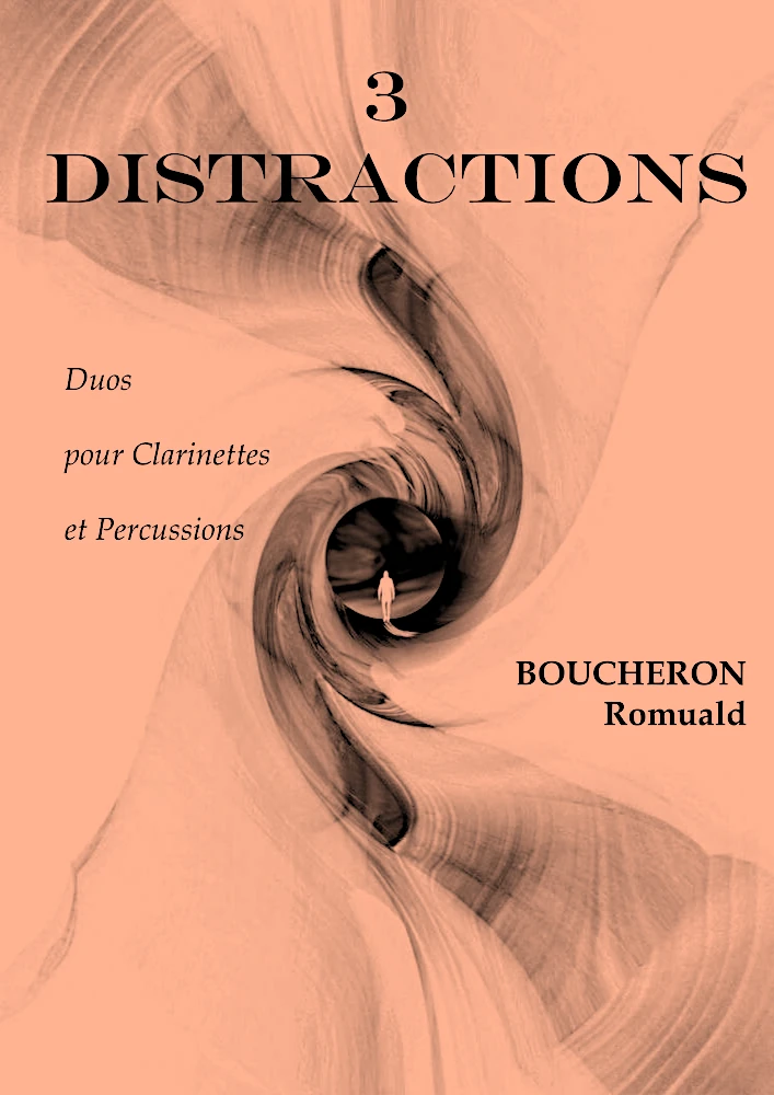 Couverture de la partition "3 Distractions" éditée aux Éditions Romulus.