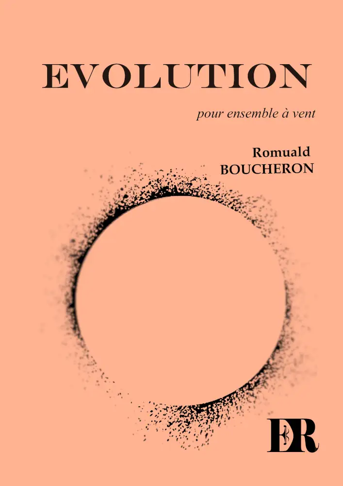 Couverture de la partition "Evolution" éditée aux Éditions Romulus.