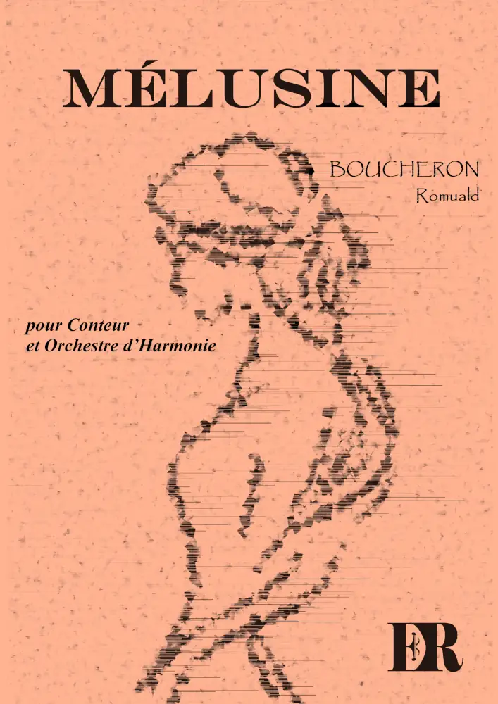 Couverture de la partition "Mélusine" éditée aux Éditions Romulus.
