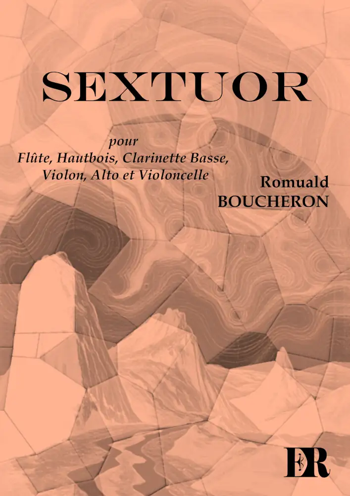 Couverture de la partition "Sextuor" éditée aux Éditions Romulus.