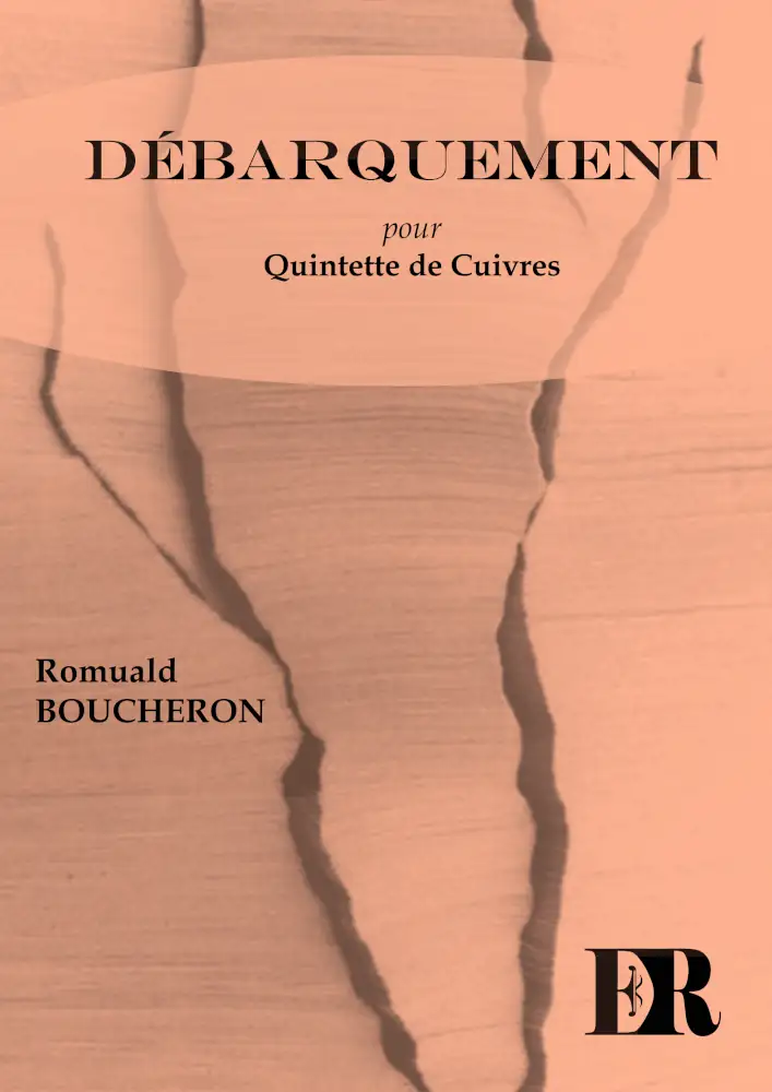 Couverture de la partition "Débarquement" éditée aux Éditions Romulus.