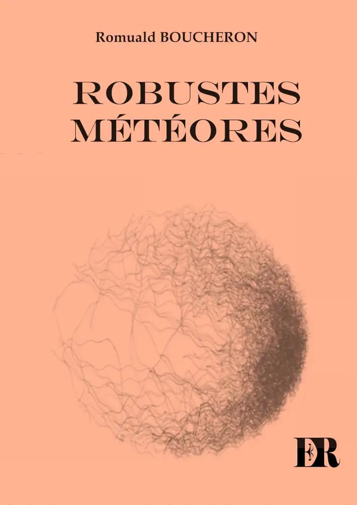 Couverture de la partition "Robustes météores" éditée aux Éditions Romulus.