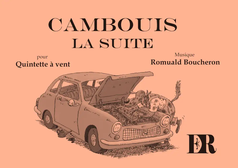 Couverture de la partition "Cambouis - La suite" éditée aux Éditions Romulus.