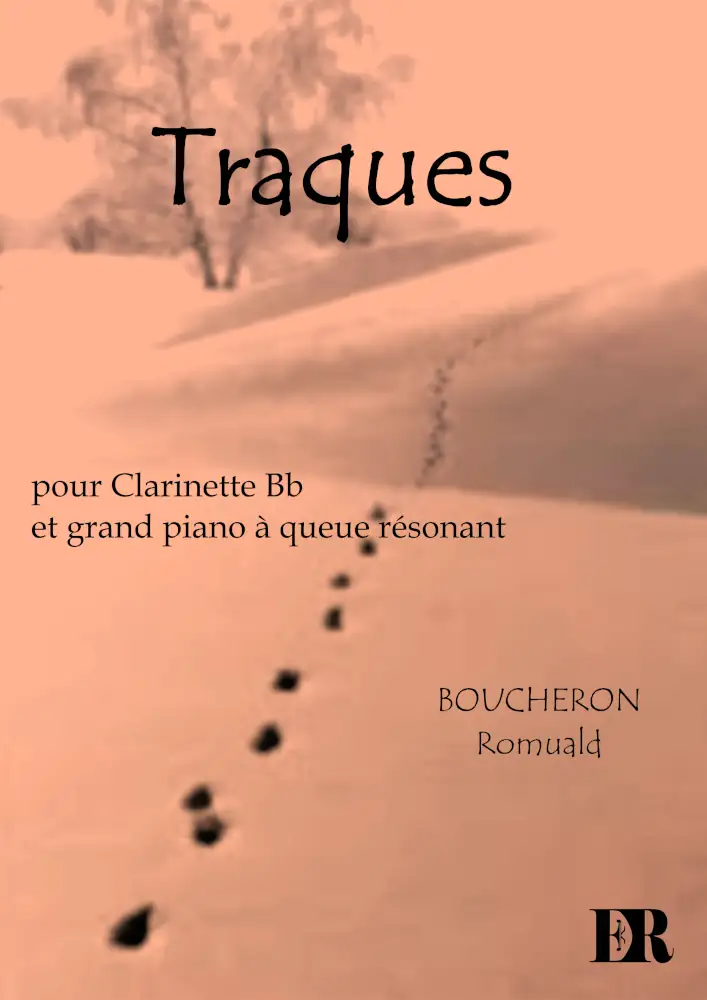 Couverture de la partition "Traques" éditée aux Éditions Romulus.