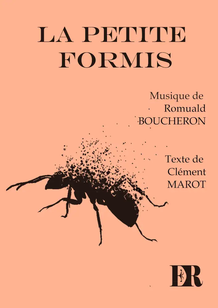Couverture de la partition "La petite formis" éditée aux Éditions Romulus.