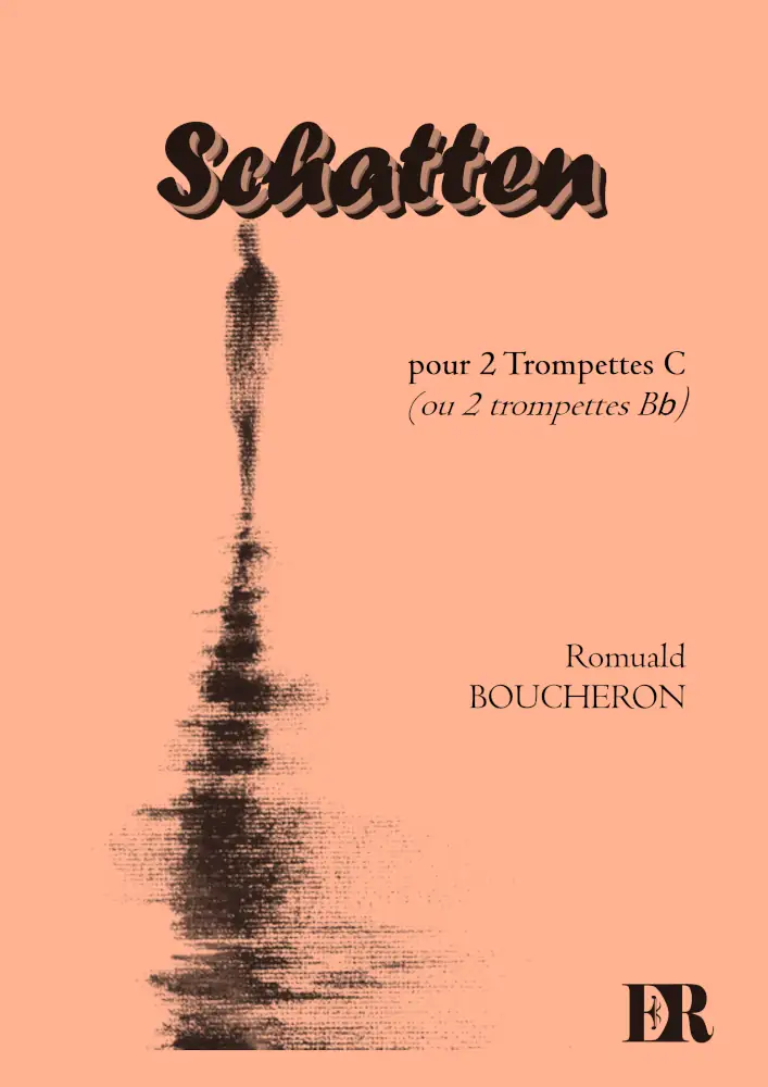 Couverture de la partition "Schatten" éditée aux Éditions Romulus.