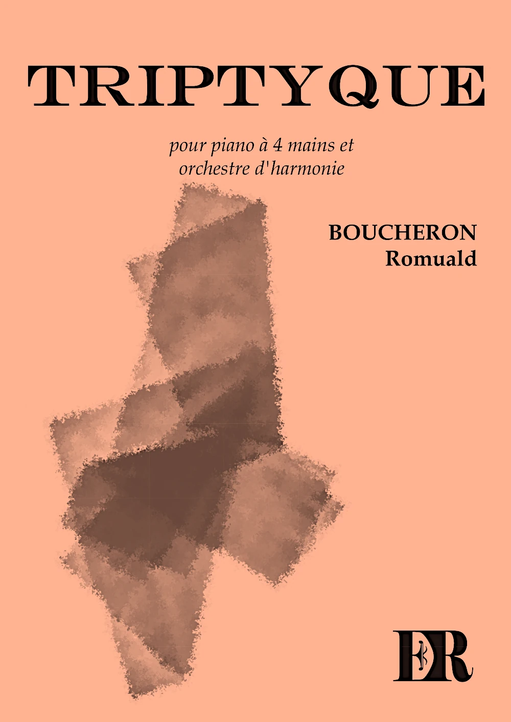 Couverture de la partition "Triptyque" éditée aux Éditions Romulus.